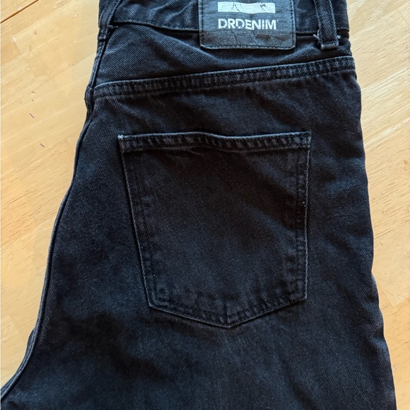 Dr. Denim Echo Black Wide Leg High Waisted Size 32/32 - Picture 2 of 14